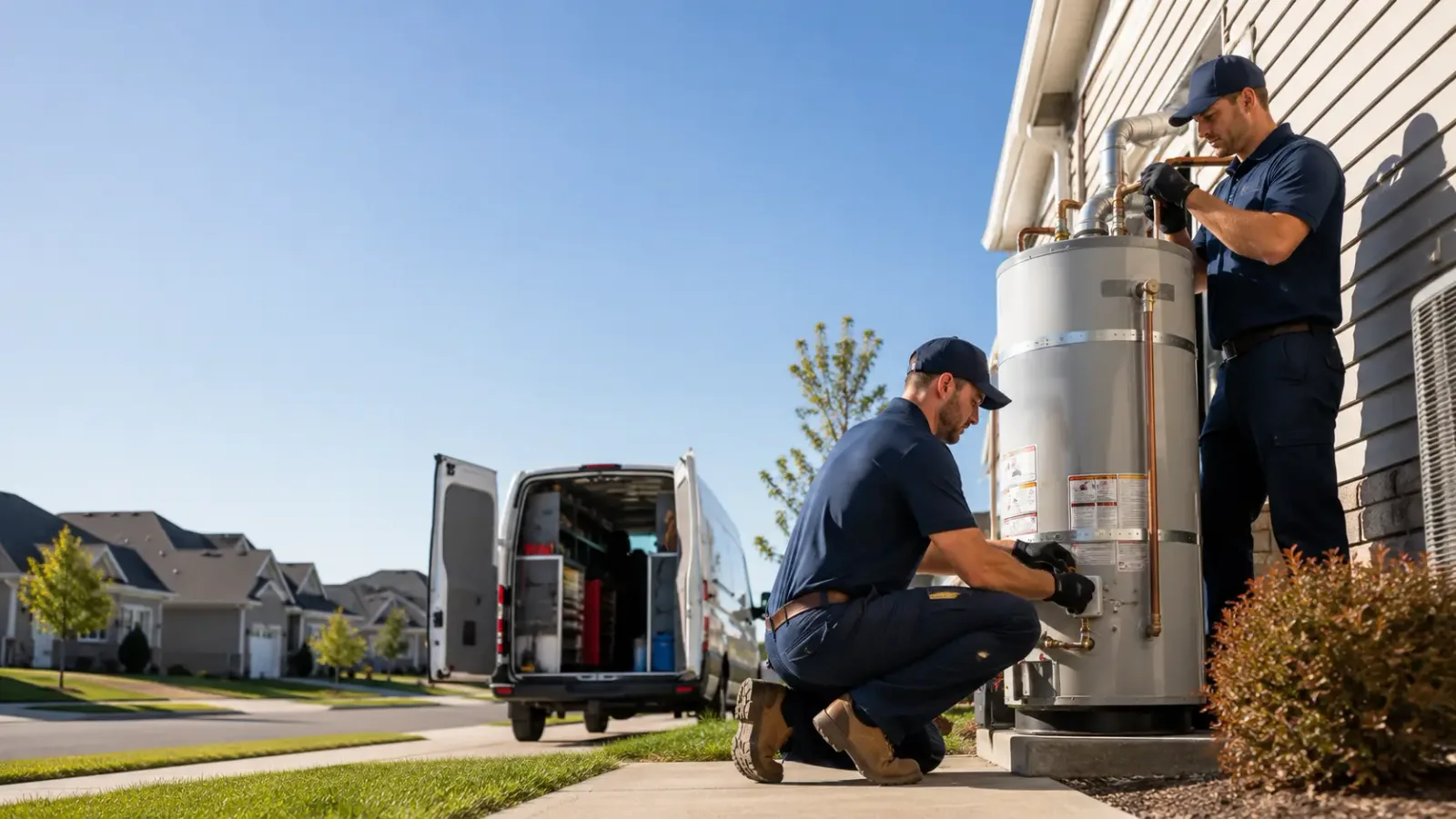 Water Heater Installation in Westbrook, TX